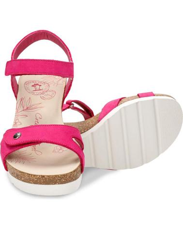Sandalias De Mujer PANAMA JACK JULIA B58  NOBUCK FUCSIA