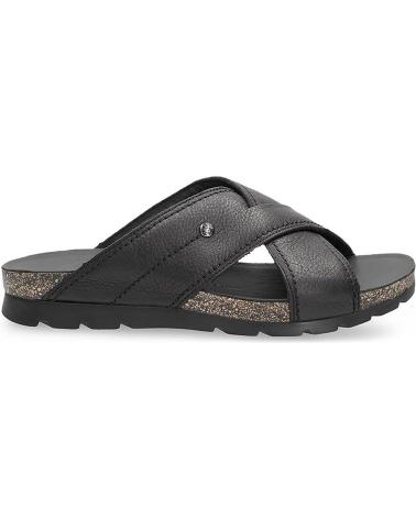 Sandalias De Hombre PANAMA JACK SALMAN C14  NAPA GRASS NEGRO - BLACK
