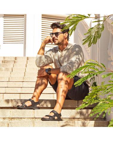 Sandali De Hombre PANAMA JACK SALTON C36 NAPA GRASS  NEGRO