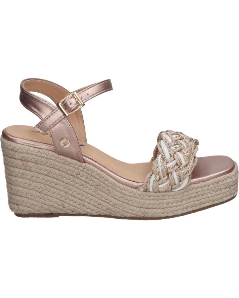 Sandálias ISTERIA  de Mulher SANDALIA CUNA PARA MUJER 24073 COLOR  ROSA