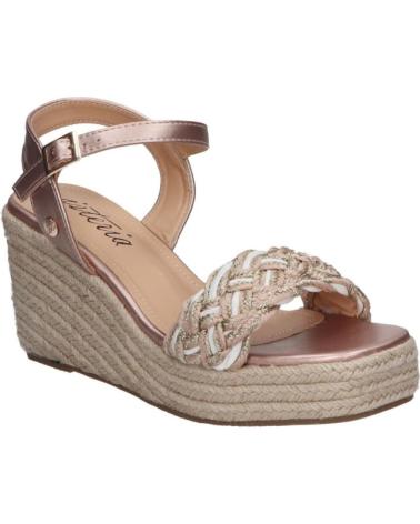 Sandálias ISTERIA  de Mulher SANDALIA CUNA PARA MUJER 24073 COLOR  ROSA