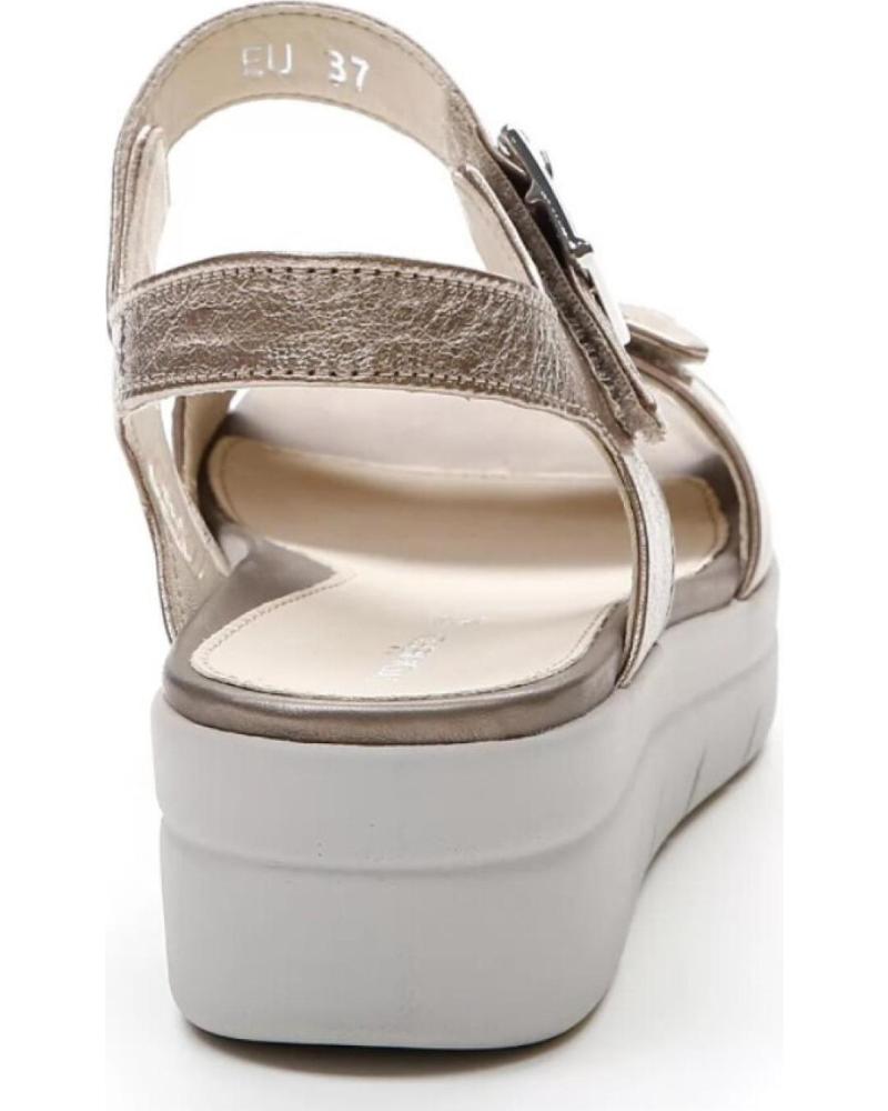 Sandals De Mujer STONEFLY SANDALIA CUNA MUJER Z00 METAL FIZZ