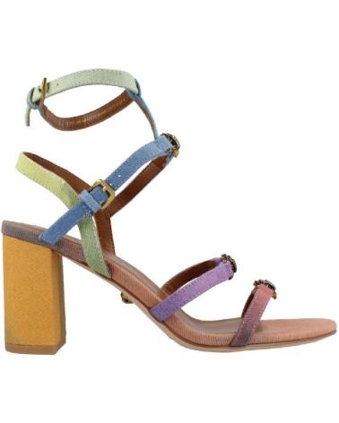 Sandali KURT GEIGER LONDON  per Donna SANDALIAS MUJER MODELO HAMPTON BLOCK GLADIATOR COLOR MULTICO  MULTOTHR69