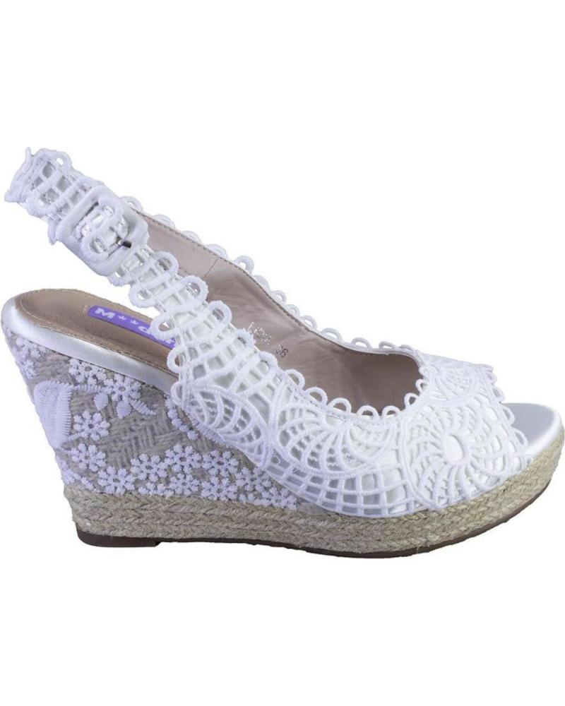 Sandalias MANDARINA  de Mujer LIDIA ALPARGATAS DE MUJER  BLANCO