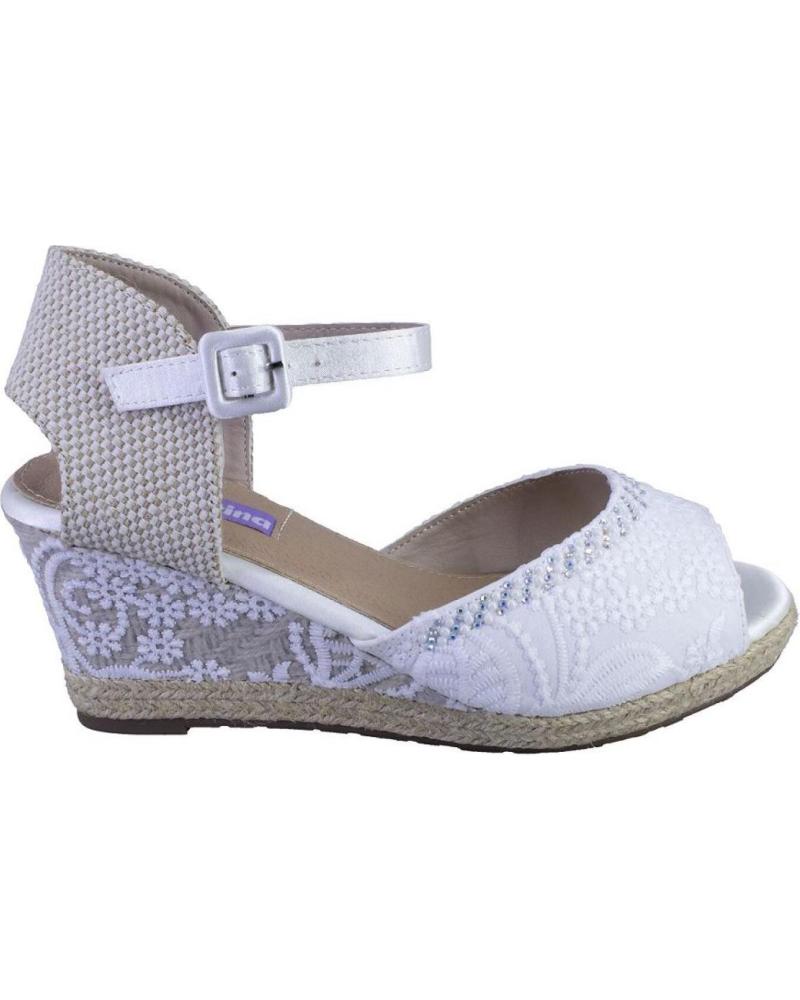 Sandalias MANDARINA de Mujer NATALIA ALPARGATAS DE MUJER BLANCO Sandalias MANDARINA de Mujer NATALIA ALPARGATAS DE MUJER BLANCO