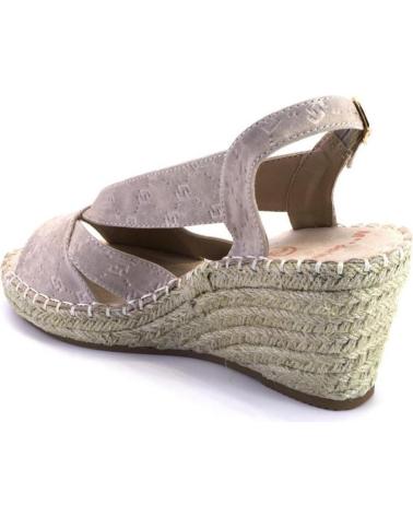 Sandalias MANDARINA  de Mujer 752 ALPARGATAS DE MUJER  BEIGE
