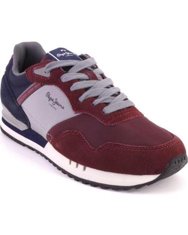 Scarpe sport PEPE JEANS  per Uomo PMS30989 ZAPATILLAS CASUAL DE HOMBRE  BURDEOS