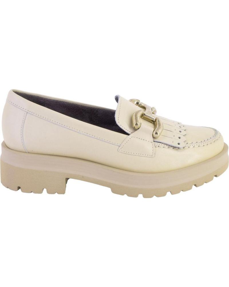 Zapatos PITILLOS  de Mujer 5364 ZAPATOS DE MUJER PIEL  CREMA