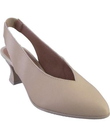 PITILLOS SANDALI CON TACCO IN PELLE BEIGE MODELLO 5756 BEIGE
