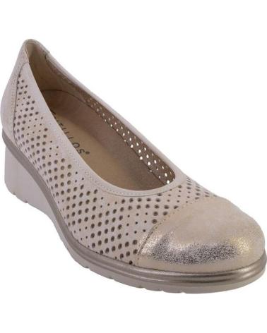 Zapatos PITILLOS  de Mujer 5744 ZAPATOS DE MUJER PIEL  ORO