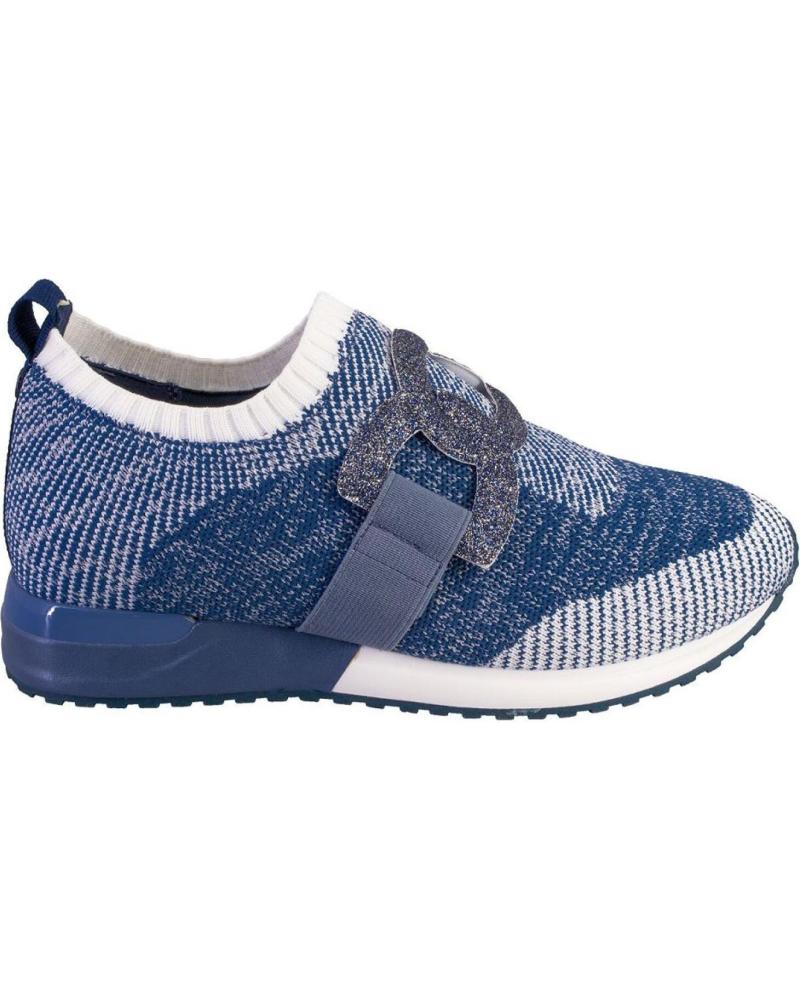Zapatillas deporte LA STRADA  pour Femme 2301666 ZAPATILLAS CASUAL DE MUJER  AZUL JEANS