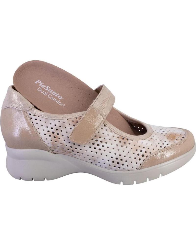 Zapatos De Mujer PIESANTO 240957 MARY JANES DE MUJER PIEL CON