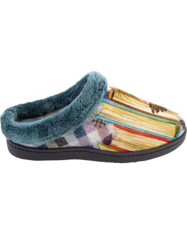 Pantofole PLUMAFLEX  per Donna 12213BUHO ZAPATILLAS DE CASA DE MUJER  VERDE