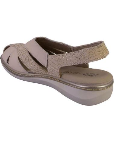 Woman Sandals PITILLOS 5583-24 SANDALIAS DE MUJER PIEL  CREMA