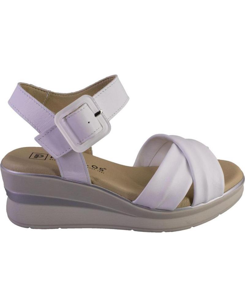 Sandali PITILLOS  per Donna 5615 SANDALIAS DE MUJER PIEL  BLANCO