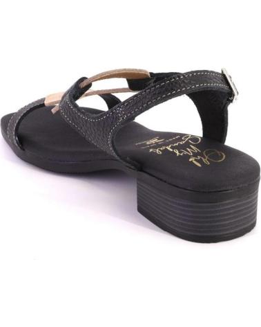 Sandali OH MY SANDALS  per Donna 5345-2491 SANDALIAS DE MUJER PIEL  NEGRO-CAMEL