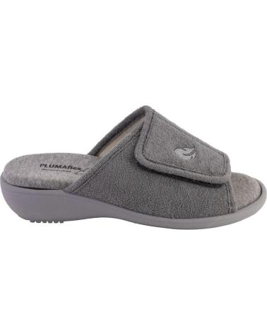 Woman House slipers PLUMAFLEX ROAL 14511 ZAPATILLAS DE CASA DE MUJER  GRIS