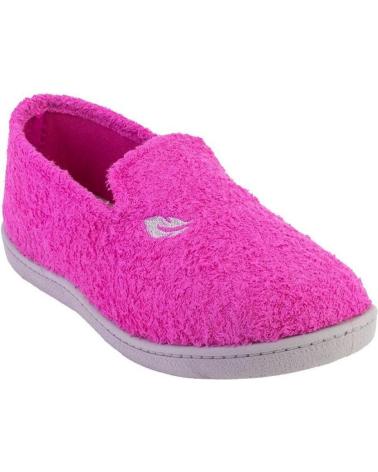 Calzado de casa PLUMAFLEX  de Mujer ROAL 12313 ZAPATILLAS DE CASA CERRADA DE MUJER  FUCSIA