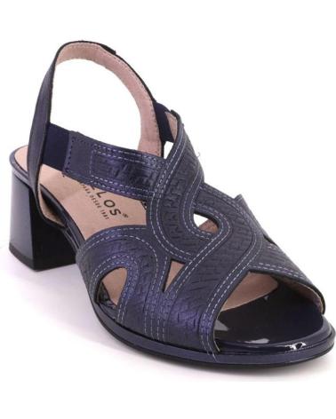 Sandali PITILLOS  per Donna 5690 SANDALIAS DE MUJER PIEL  AZUL MARINO