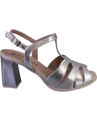 Sandali PITILLOS  per Donna 5702-24 SANDALIAS DE MUJER PIEL  PLATA