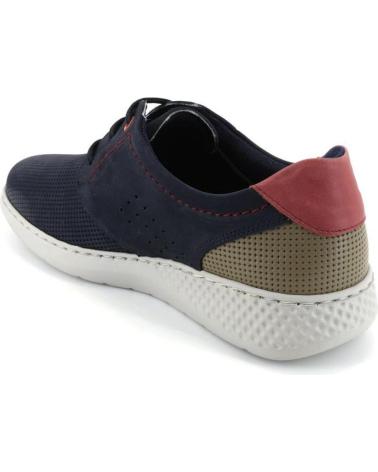 Schuhe NOTTON  für Herren 1312 ZAPATOS CON CORDONES DE HOMBRE NOBUK  AZUL MARINO