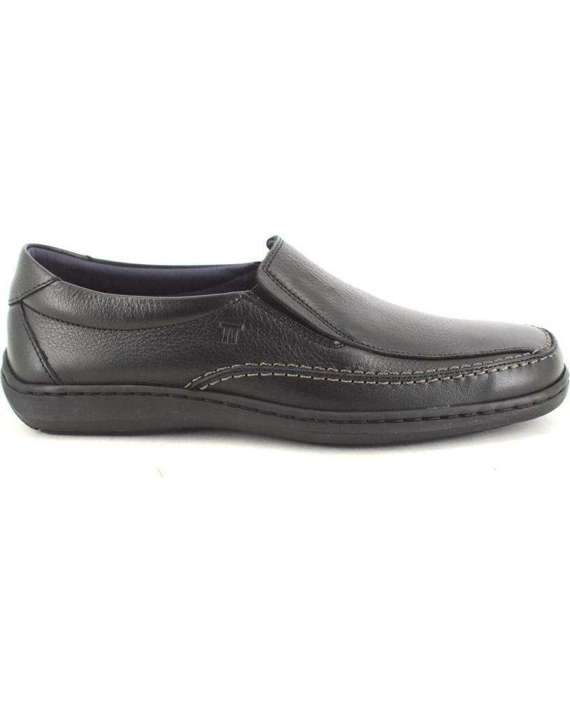 Sapatos NOTTON  de Homem 0209 MOCASINES DE HOMBRE PIEL  NEGRO