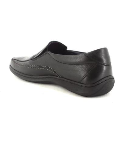 Sapatos NOTTON  de Homem 0209 MOCASINES DE HOMBRE PIEL  NEGRO