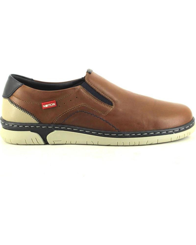 Scarpe NOTTON  per Uomo 0218 MOCASINES DE HOMBRE PIEL  CUERO