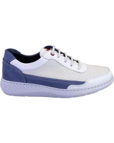 Sportschuhe NOTTON  für Herren 1912 ZAPATILLAS CASUAL DE HOMBRE PIEL  BLANCO Y AZUL