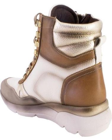 Stiefel NIVAL  für Damen TELVA 2031 ZAPATILLAS CASUAL DE MUJER PI  HIELO Y CUERO