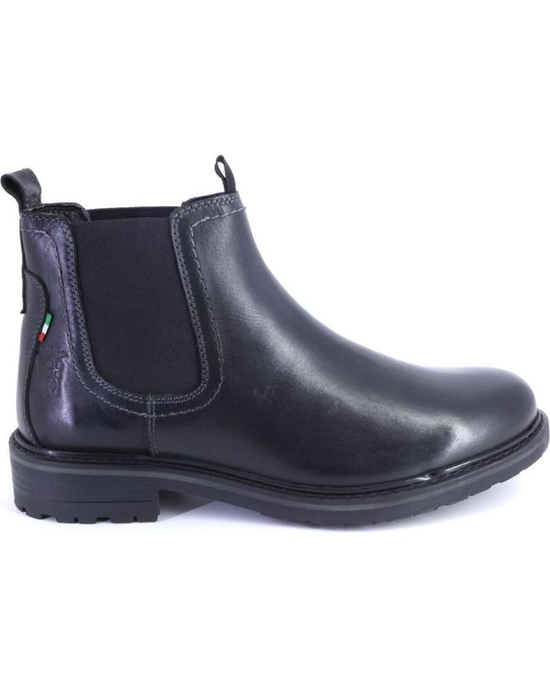 Stivaletti MARINA MILITARE  per Uomo 1424 BOTINES DE HOMBRE PIEL  NEGRO