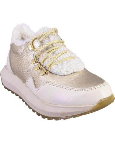 Zapatillas deporte NIVAL  de Mujer DORA ZAPATILLAS CASUAL DE MUJER PIEL  PLATINO