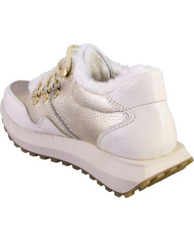 Sportschuhe NIVAL  für Damen DORA ZAPATILLAS CASUAL DE MUJER PIEL  PLATINO