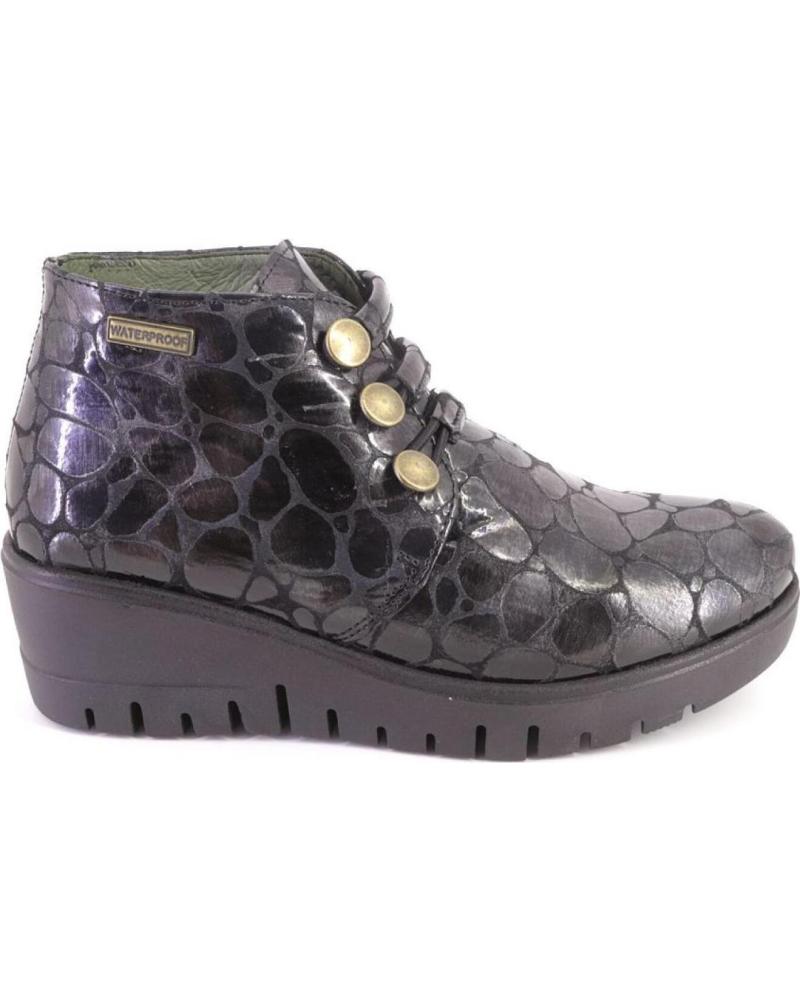 Woman Mid boots NIVAL LILE CAIN WP BOTINES DE MUJER PIEL NEGRO Woman Mid boots NIVAL LILE CAIN WP BOTINES DE MUJER PIEL NEGRO