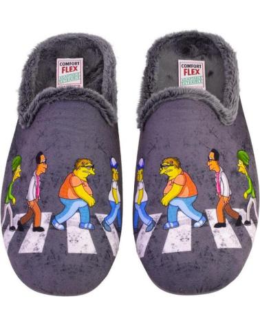 Hausschuhe OTRAS MARCAS  für Herren MUYTER 904 ZAPATILLAS DE CASA DE HOMBRE  GRIS