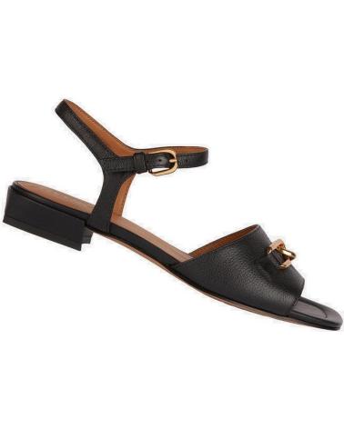 Woman Sandals GEOX D NEW ERAKLIA 15 B - VIT BOTT D4580B00046  NEGRO