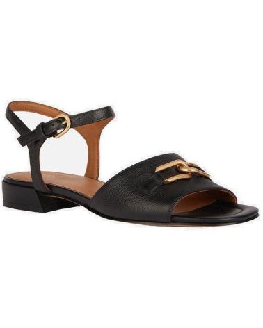 Woman Sandals GEOX D NEW ERAKLIA 15 B - VIT BOTT D4580B00046  NEGRO