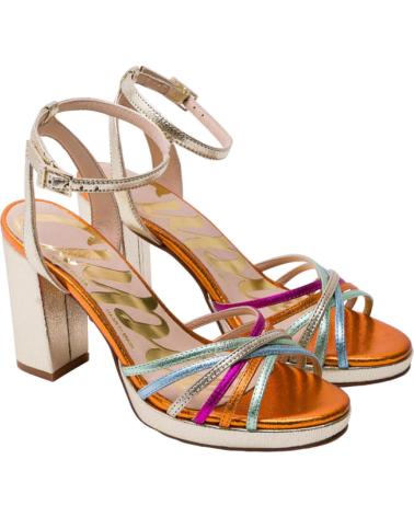 Sandalias CUPLE  de Mujer 107373-501 SANDALIA PLATAFORMA TIRAS  VARIOS COLORES