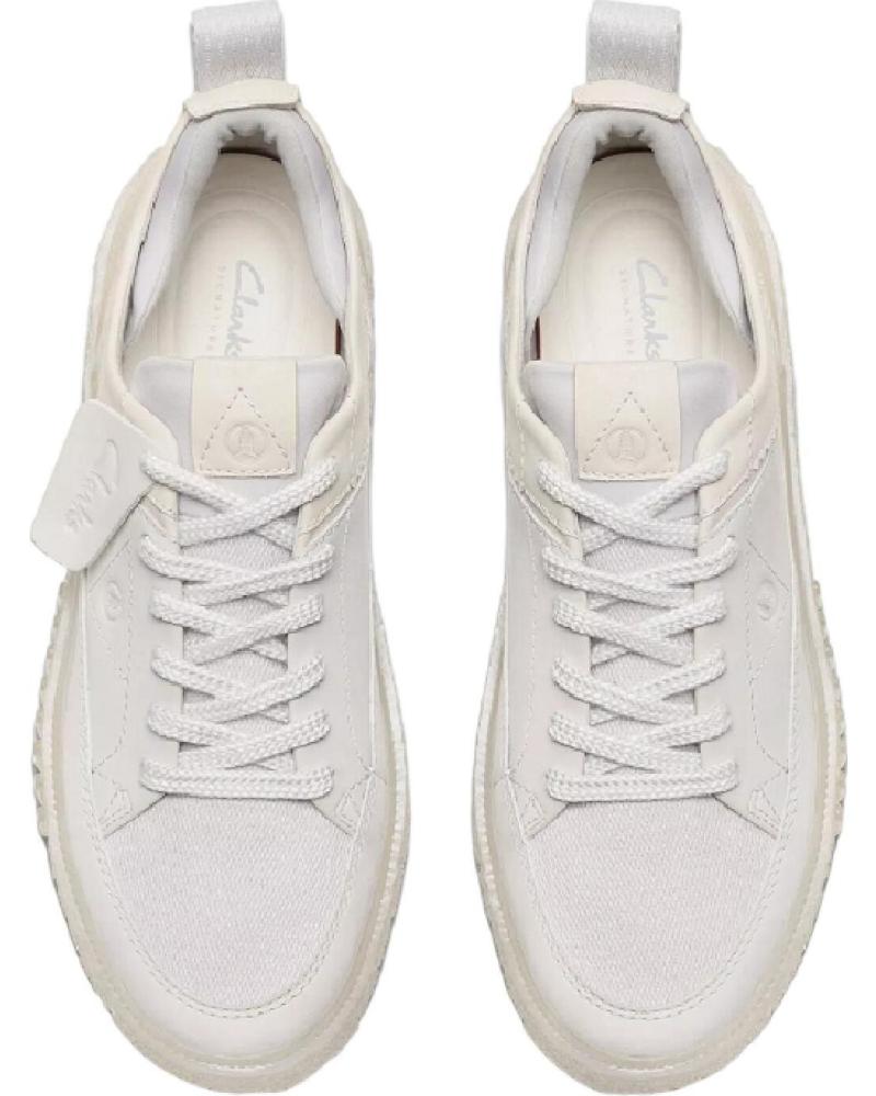 Zapatillas Deporte De Hombre CLARKS SOMERSET LACE 26176186 BLANCO