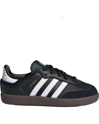 Deportivas ADIDAS  de Niña y Niño - ZAPATILLAS NEGRAS PARA NINOS - SAMBA  NEGRO