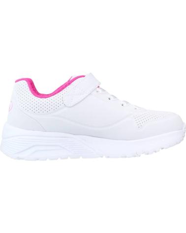 Sportif pour Fille et Garçon SKECHERS ZAPATILLAS NINA MODELO UNO LITE COLOR ROSA WHP