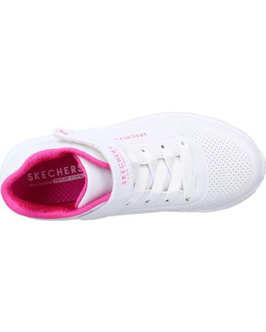 Sportif pour Fille et Garçon SKECHERS ZAPATILLAS NINA MODELO UNO LITE COLOR ROSA WHP