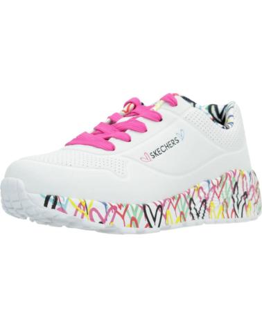 Sportivo SKECHERS  per Bambina ZAPATILLAS NINA MODELO UNO LITE COLOR BLANCO  WMLT