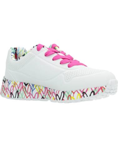 Sportivo SKECHERS  per Bambina ZAPATILLAS NINA MODELO UNO LITE COLOR BLANCO  WMLT