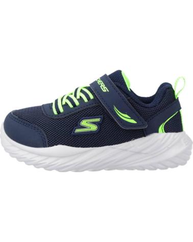 Esportes  SKECHERS  de Menino ZAPATILLAS NINO MODELO 407308N COLOR AZUL  NVLM