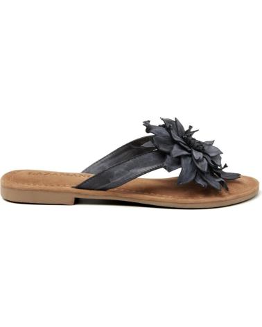 Sandalen LAZAMANI  für Damen SANDALIA ADORNO DE MUJER  BLACK