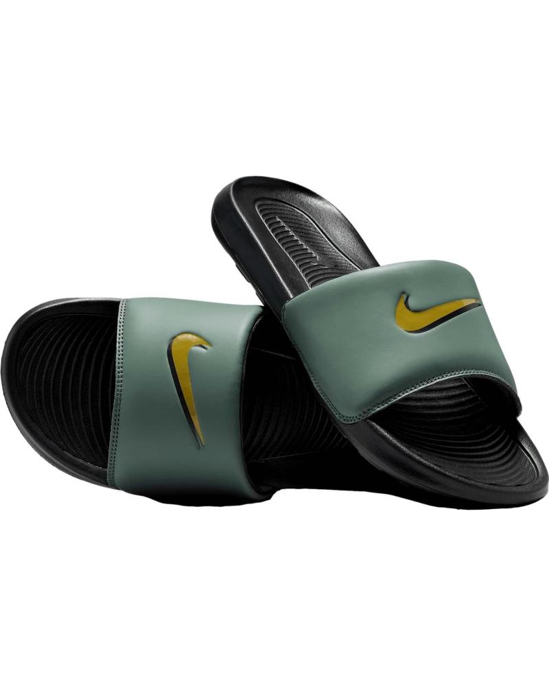 Nike slides gold tick shop