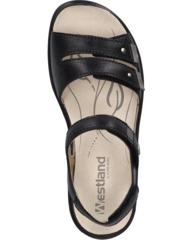 Woman Sandals WESTLAND ANNECY-02 PIEL NEGRA  NEGRO