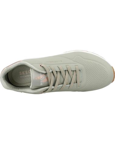 SKECHERS ZAPATILLAS MUJER MODELO UNO - SHIMMER AWAY COLOR VERDE SAGE
