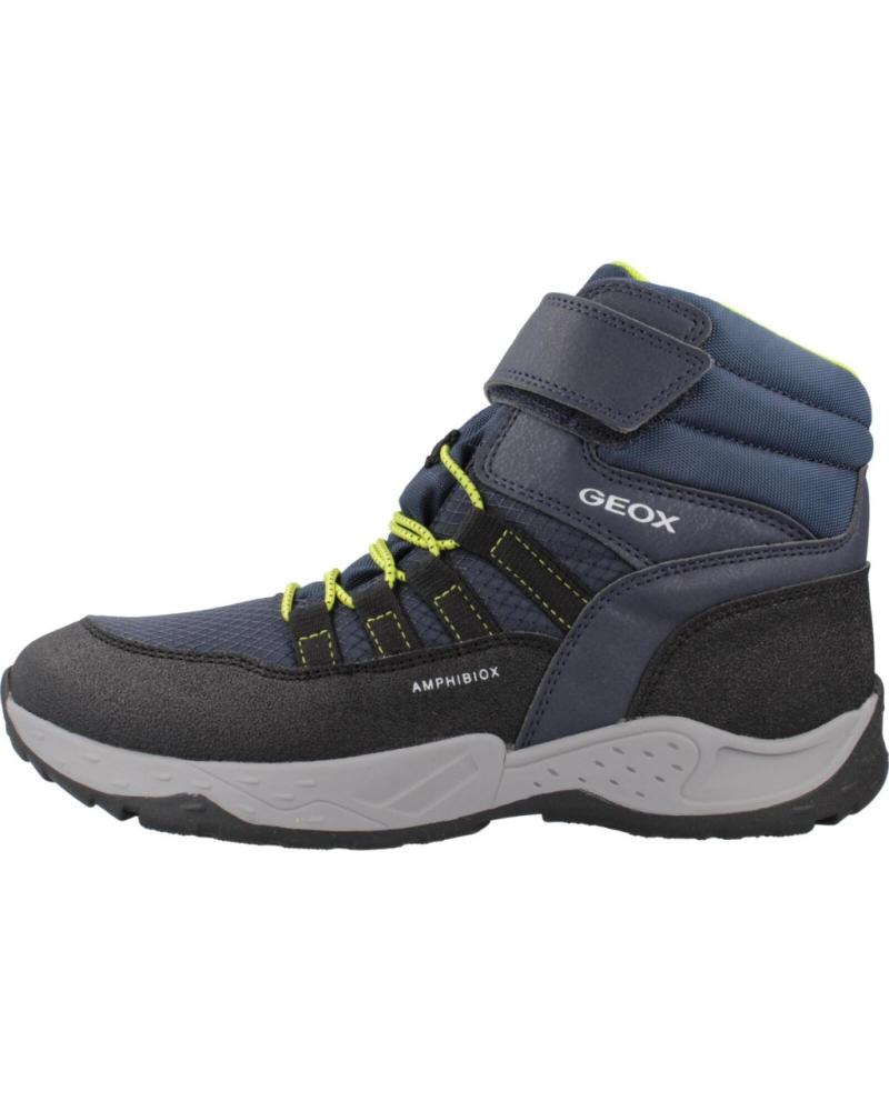 Botins GEOX  de Menino BOTAS NINO MODELO J SENTIERO BOY B ABX COLOR AZUL  C0479